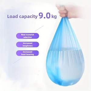 Huamaohengchun 100 Bolsas de Basura Desechables Coloridas, Gruesas y Duraderas de LDPE, para Cocina, Baño, Dormitorio, Camping, Limpieza Portátil - Product Image 4