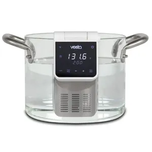 Circulateur à immersion commercial Vesta Machine à cuisson lente sous vide avec écran tactile numérique Cuisinière sous vide portable