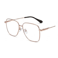 Gafas de Lectura Cuadradas de Titanio Ligero de Primera Calidad OEM para Hombre y Mujer, Monturas Ópticas Unisex