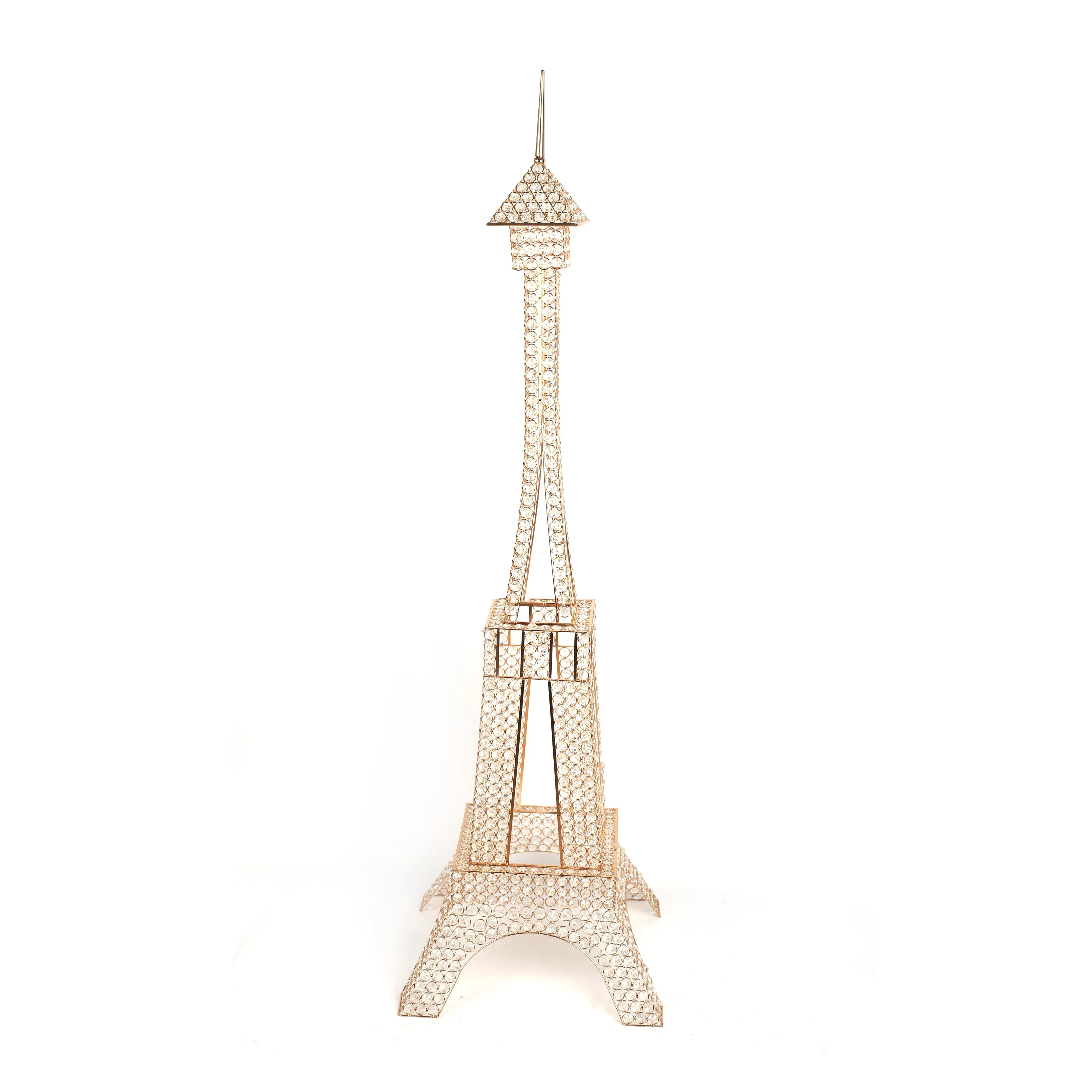 カスタマイズされたクリスタルクラフト有名な建物の塔の彫刻ガラスクリスタルパリエッフェル塔モデル