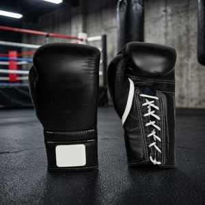 Guantes de Boxeo de Cuero PU de Alta Calidad con Logotipo Personalizado BG-10079, Fabricación Profesional en Pakistán, Equipo de Artes Marciales - Product Image 2