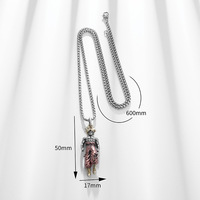 Anime New Temu Trendy Accessories Hot-Selling High-End Ins Alloy Necklace Butterfly Shape Pendant Link Personalized Wholesale