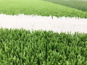 Césped Artificial de PE sin Relleno de 30 mm, Césped Sintético Resistente a los Rayos UV <span class=keywords><strong>para</strong></span> <span class=keywords><strong>Canchas</strong></span> de Fútbol Sala al Aire Libre - Product Image 3