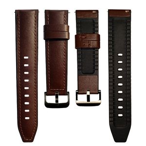 Correa de reloj de cuero de 22mm para Huawei Watch 4 4 Pro Correa GT <span class=keywords><strong>2</strong></span> 3 Pro 46mm/<span class=keywords><strong>Honor</strong></span> <span class=keywords><strong>Magic</strong></span> <span class=keywords><strong>2</strong></span> /GT3 Pro 46mm pulsera de reloj inteligente - Product Image 1