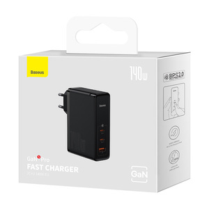 <span class=keywords><strong>Baseus</strong></span> 140W GaN5 Pro Chargeur <span class=keywords><strong>USB</strong></span> Type C PD3.1 Charge rapide pour Macbook Tablet Charge rapide 4.0 3.0 Chargeur pour <span class=keywords><strong>iPhone</strong></span> 14 13 12 - Product Image 6