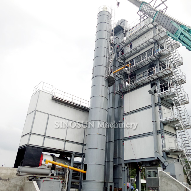 Дорожное строительство машина 160TPH партия асфальтовый завод