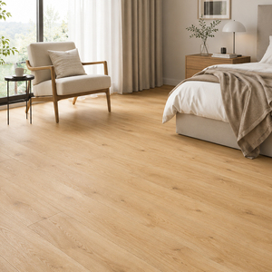 Piso de Madera de Roble Blanco Natural, Piso Compuesto de Madera Sólida Resistente al Agua para Decoración del Hogar - Product Image 2