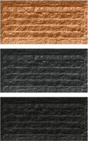Panneaux muraux 3D en fausse pierre de polyuréthane Simulation de mur en PU Planches de pierre de roche