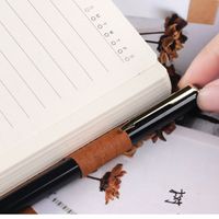 Cuadernos de papel baratos bonitos diarios hechos a mano impermeables Kraft recargables con Encuadernación de cuero promocional a la venta