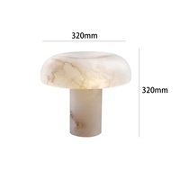 Nouvelle lampe de table en marbre de style chinois moderne et simple, lumière d'ambiance DIY, design créatif pour salon, chambre, hôtel, salle d'exposition