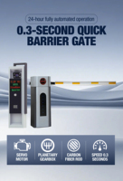 Barrière de circulation à moteur servo haute vitesse, système intelligent de gestion du stationnement, barrière de sécurité – Meilleures ventes