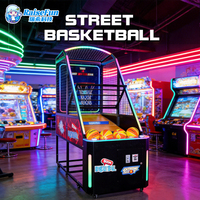 Machine de tir au basket-ball de rue pour adultes MuchFun, jeu d'arcade professionnel à monnayeur pour divertissement à domicile et salles de jeux