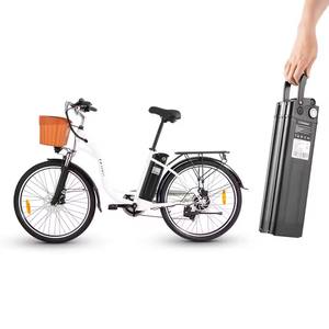 Gran oferta <span class=keywords><strong>DYU</strong></span> C6 <span class=keywords><strong>Bicicleta</strong></span> de ciudad <span class=keywords><strong>eléctrica</strong></span> <span class=keywords><strong>plegable</strong></span> de largo alcance 32 KM/H 26 pulgadas Mini <span class=keywords><strong>bicicleta</strong></span> <span class=keywords><strong>eléctrica</strong></span> Fat Tire City Ebike - Product Image 5