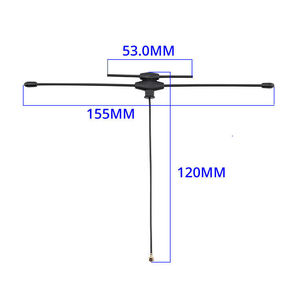 RadioMaster IPEX1 Módulo de antena RF de doble banda de 2,4 GHz y 900 MHz de alta ganancia tipo T para RC - Product Image 2