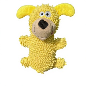 Jouet pour chien Hippopotame qui gueule, peluche interactive durable et couineuse pour chiens de taille moyenne à grande - Product Image 6