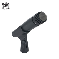 Pour Panvotech Kit de microphone à batterie filaire 7 pièces XLR Micros dynamiques cardioïdes Clips pour l'enregistrement d'instruments de performance sur scène