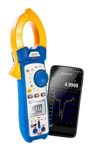 Pinza Amperimétrica PeakTech P 1670, Verdadero Valor Eficaz (RMS), 50,000 Cuentas, 1000 A CA/CC, Pinza Amperimétrica Industrial con Bluetooth - Product Image 2