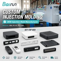 Carcasa de Router Wifi 6 de ABS y PC, Diseño de Molde Personalizado y Duradero, Fabricación OEM, Plazo de Entrega Rápido, Molde de Inyección de Plástico