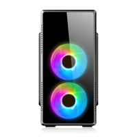 OEM M-ATX Mid Tower Computer Case PC Cabinet Custom Desktop Computer Cases Towers Gaming Casing PC Chassis