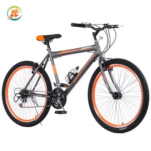 Bicicleta de Montaña para Adultos, Jóvenes y Estudiantes de Secundaria, Bicicleta Todoterreno para Desplazamientos, Ligera, 21 Velocidades, Cuadro de Acero con Alto Contenido de Carbono - Product Image 1