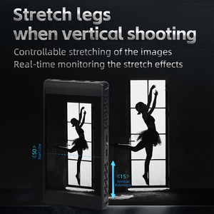 Portkeys PT6 5.2 Inch Touchscreen <strong>Camera</strong> Field <strong>Monitor</strong> 4KHDMI 3D LUT Output Live Streaming Assist Monitoring for DSLR <strong>Camera</strong> - Product Image 3