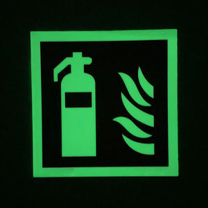 Señal luminosa para <span class=keywords><strong>extintor</strong></span> de incendios, señal de seguridad, señalización fotoluminiscente - Product Image 2
