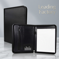 Porte-documents A4 personnalisé avec bloc-notes, organiseur de documents pour présentations professionnelles, CV et cartes de visite