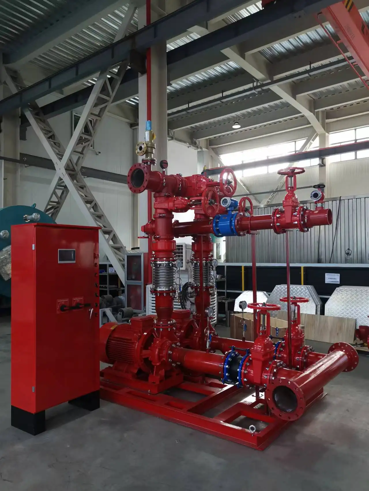 Widely used horizontal single stage pump ZY-NFFW fire booster water supply equipment