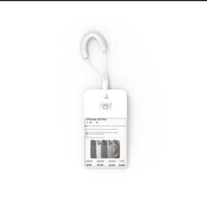 Support de présentation mobile antivol avec alarme intégrée, chargement et affichage, design épuré et minimaliste, et porte-étiquette de prix - Product Image 3