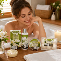 Ensemble de produits de bain pratique et complet, lotion, crème, exfoliant, hydratant, nourrissant, meilleur cadeau de bain pour la fête des mères