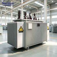 Transformateur immergé dans l'huile triphasé à trois enroulements 50/60Hz 115kV 35kV 10,5kV 40MVA pour la transmission d'énergie haute puissance