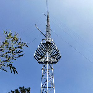 Tháp đo tốc độ gió 10m-200M 50 năm tuổi thọ tháp thời tiết tự động tháp theo dõi Đồng hồ khí tượng - Product Image 5