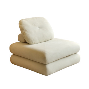 Sofá Modular en Forma de L, Estilo Mochi Cube, Relleno de Fibra Suave, Desmontable y Lavable, Mueble para Sala de Estar - Product Image 3