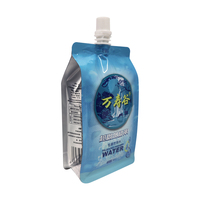 Pochette d'emballage de boisson alimentaire d'usine OEM/ODM vente en gros sac d'emballage autoportant avec bec verseur pour jus de fruit pomme
