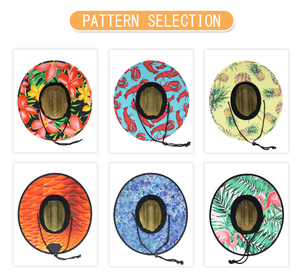 Sombrero <span class=keywords><strong>de</strong></span> surf <span class=keywords><strong>de</strong></span> paja <span class=keywords><strong>de</strong></span> hierba, estera <span class=keywords><strong>de</strong></span> playa <span class=keywords><strong>de</strong></span> verano <span class=keywords><strong>de</strong></span> ala ancha <span class=keywords><strong>de</strong></span> calidad personalizada, sombreros <span class=keywords><strong>NFL</strong></span> personalizados al por mayor - Product Image 5