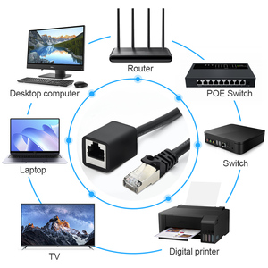 <span class=keywords><strong>Rj45</strong></span> Man Naar Vrouw Ethernet <span class=keywords><strong>Lan</strong></span> Netwerk Verlengkabel Kabel <span class=keywords><strong>Cat5</strong></span> Cat6 ftp Afgeschermde Ethernet Patch Verlengkabel Voor Buiten - Product Image 6