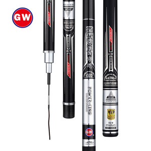 Gw Power King Telescopic Fishing Rod 5.4m Ultra <b>Light</b> Stiff Carbon Fiber Crucian Carp Rod Taiwan Fishing Reservoir <b>Pond</b> - Product Image 1