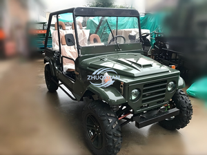 Buggy Eléctrico Clásico de Cuatro Ruedas Multisitio, Apariencia Personalizada, Jeep de Transporte Especial Todoterreno - Product Image 4