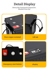Batterie au lithium LiFePO4 à semi-conducteurs Yauneidak 12,8 V 110-160 Ah pour camions poids lourds – Solution de démarrage, stationnement, alimentation CA et stockage d'énergie - Product Image 5