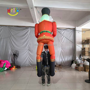 Costume de marche gonflable de défilé de Noël marionnette gonflable de <span class=keywords><strong>casse</strong></span>-<span class=keywords><strong>noisette</strong></span> avec la lumière menée - Product Image 4
