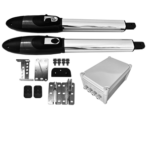 Moteur DC24V <span class=keywords><strong>Nice</strong></span> pour ouvre-porte battante automatique à bras linéaire 500KG*2 pour portails de villa moderne et résidentiels, Wi-Fi/<span class=keywords><strong>solaire</strong></span> en option - Product Image 2