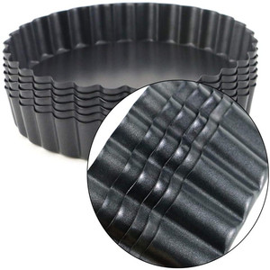 11 pollici 9 Pollici e 4 Pollici Torta Pan con Rimovibile Inferiore Torta di Pan Non-Bastone Da Forno Pan set - Product Image 6