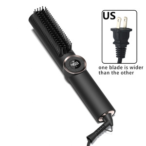 Mewells8661 Digital Display Electric Hair Straightener and Curler Household New Release Temperature-Controlled Ceramic Plate - Product Image 6