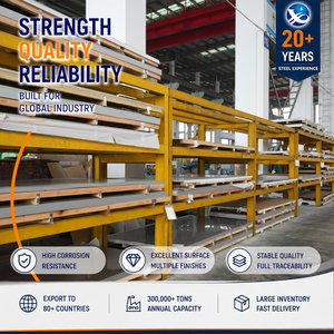 ISO Certified 304 310S Bead Blasted 2.0mm 2500mm Annealed EN 10088 Stainless Steel Plate of Building Materials - Product Image 1