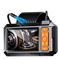 Cámara Boroscópica Industrial ZCF P410 con Pantalla IPS de 4.3'', Lente de 8mm, Resistente al Agua IP67, para Inspección de Tuberías de Automoción y Alcantarillado, OEM ODM