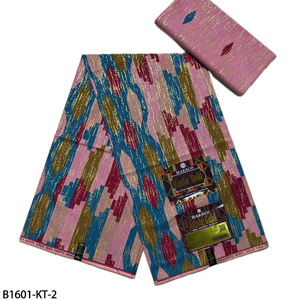 <strong>Super</strong> Gold <strong>Ghana</strong> Kente 100% Cotton <strong>Wax</strong> <strong>Fabric</strong> African <strong>Wax</strong> <strong>Print</strong> Golden <strong>Wax</strong> <strong>Fabric</strong> - Product Image 2