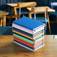 Bloc-Notes Personnalisé A4 A5 A6 Mini Cahier d'École en Cuir PU Kawaii Dairy Journal Notebook Stylos avec Logo Personnalisé