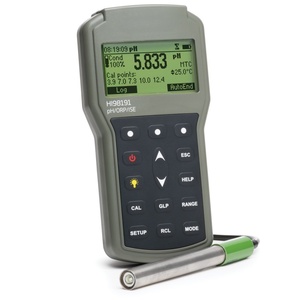 Veidt Lab for Hanna HI98191 Waterproof Portable pH Meter Redox ORP - Ion Concentration ISE - Temperature <b>Tester</b> PH/ORP/ISE Meter - Product Image 2