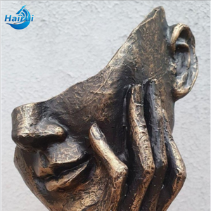Escultura de Bronce Gigante de <span class=keywords><strong>Jesús</strong></span> Redentor Meditando, Decoración de Jardín para Iglesia, Estatua de <span class=keywords><strong>Jesús</strong></span> Cristo Meditando - Product Image 3