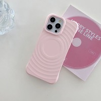 Nouvelle coque de téléphone magnétique en TPU souple personnalisée par un designer, antichoc et protectrice pour les modèles iPhone 17, 16, 15, 14, 13, 12, 11, XR Pro